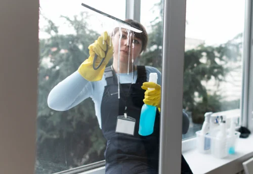 Nettoyage de vitres intérieures et extérieures à Nalliers